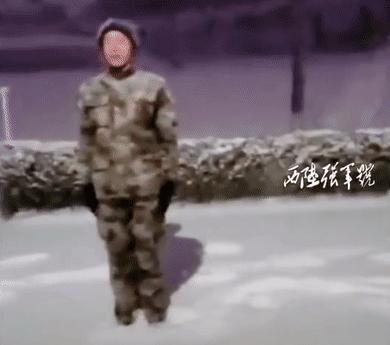 部队里打雪仗,部队打雪仗站岗