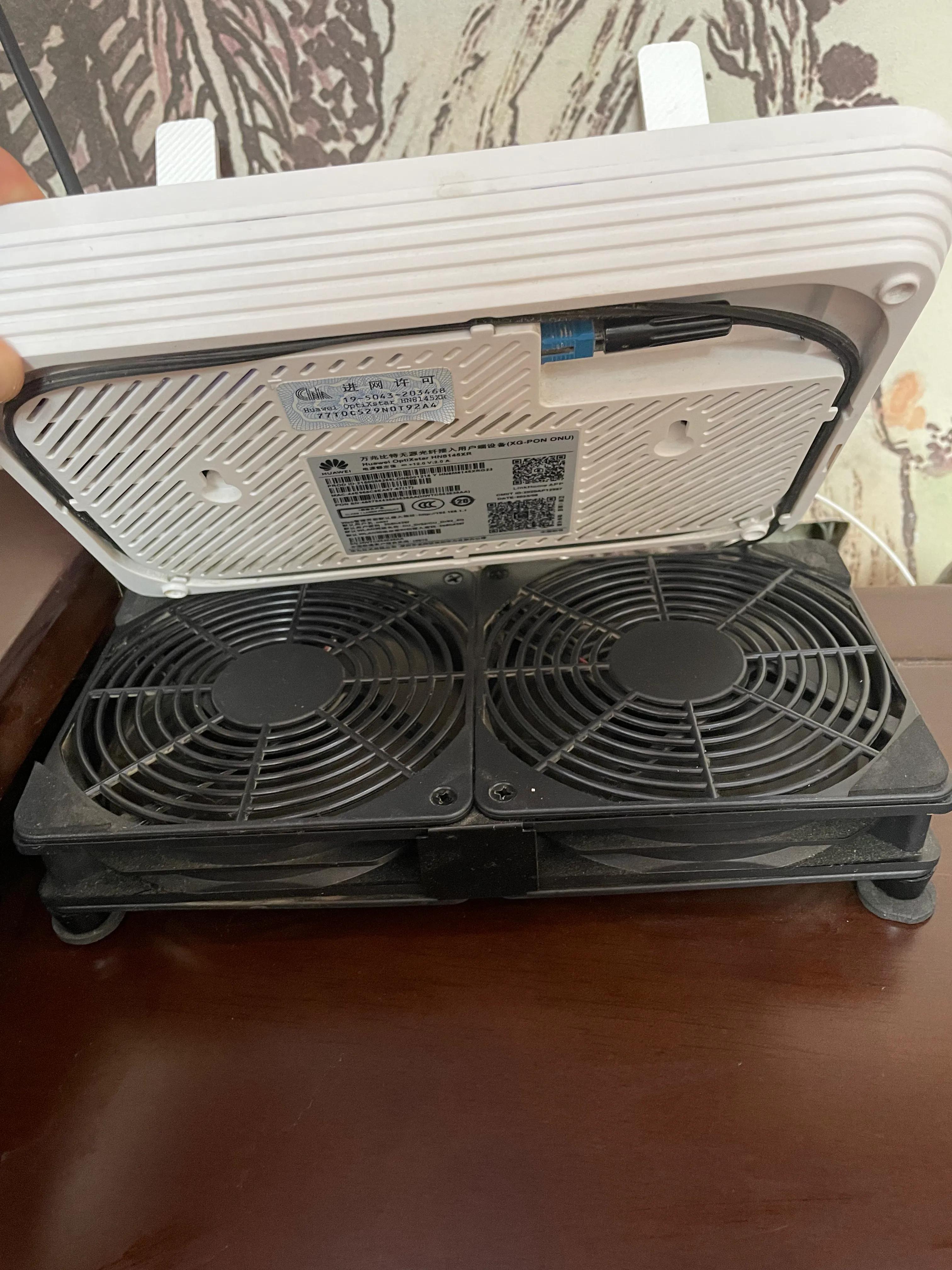 光猫没有usb口怎样接散热风扇,光猫散热风扇