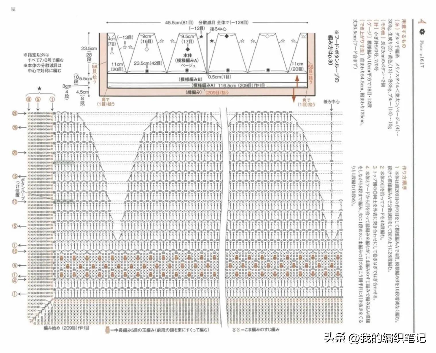 钩针编织斗篷披肩最新款教程 (钩针斗篷披肩图解大全)