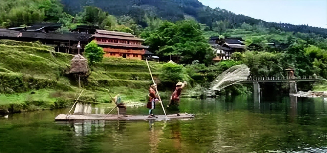 广西柳州融水苗寨风景,广西融水苗寨美如画
