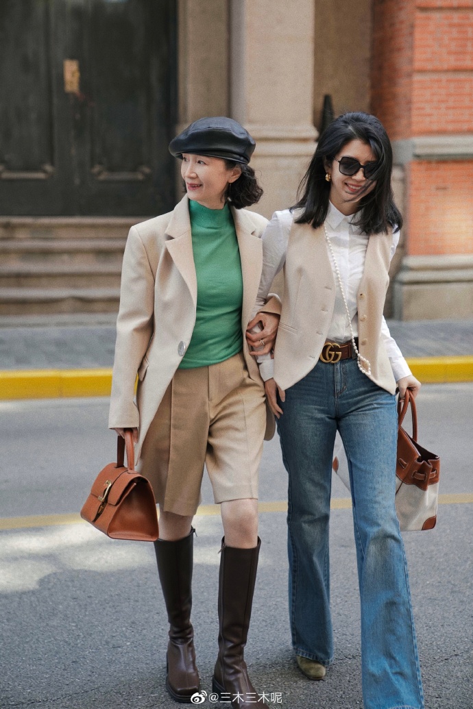 春季米色系穿搭,必须get的同色系穿搭高级永不过时