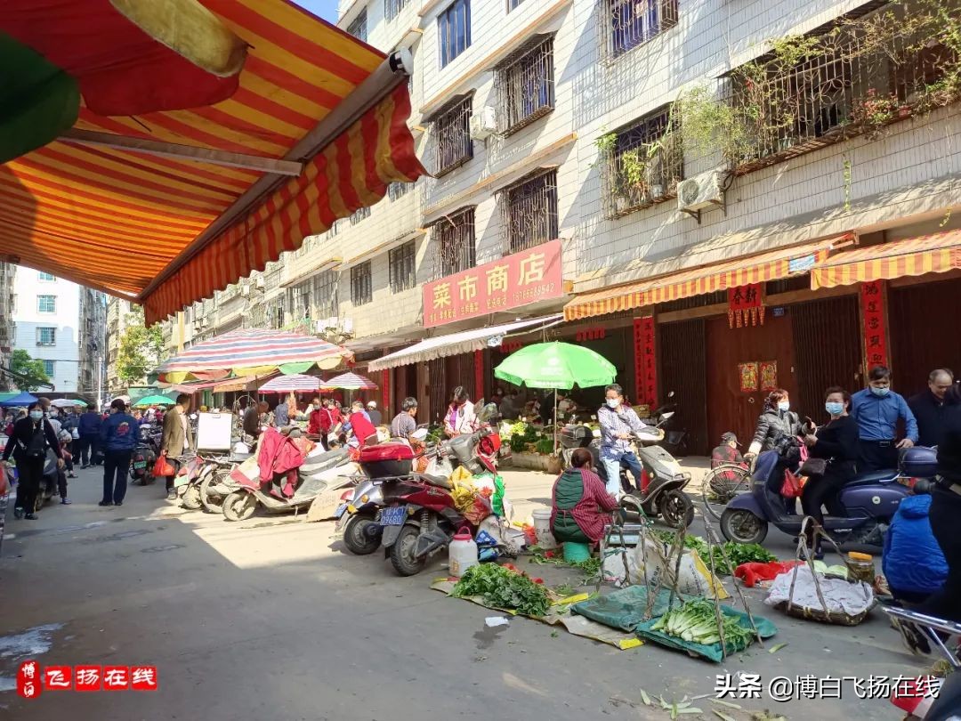 博白南城市场藏龙卧虎，摆摊卖肉小老板富甲流油