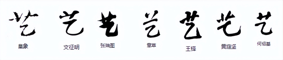 艺字繁体字寓意详解,艺字详细含义和寓意