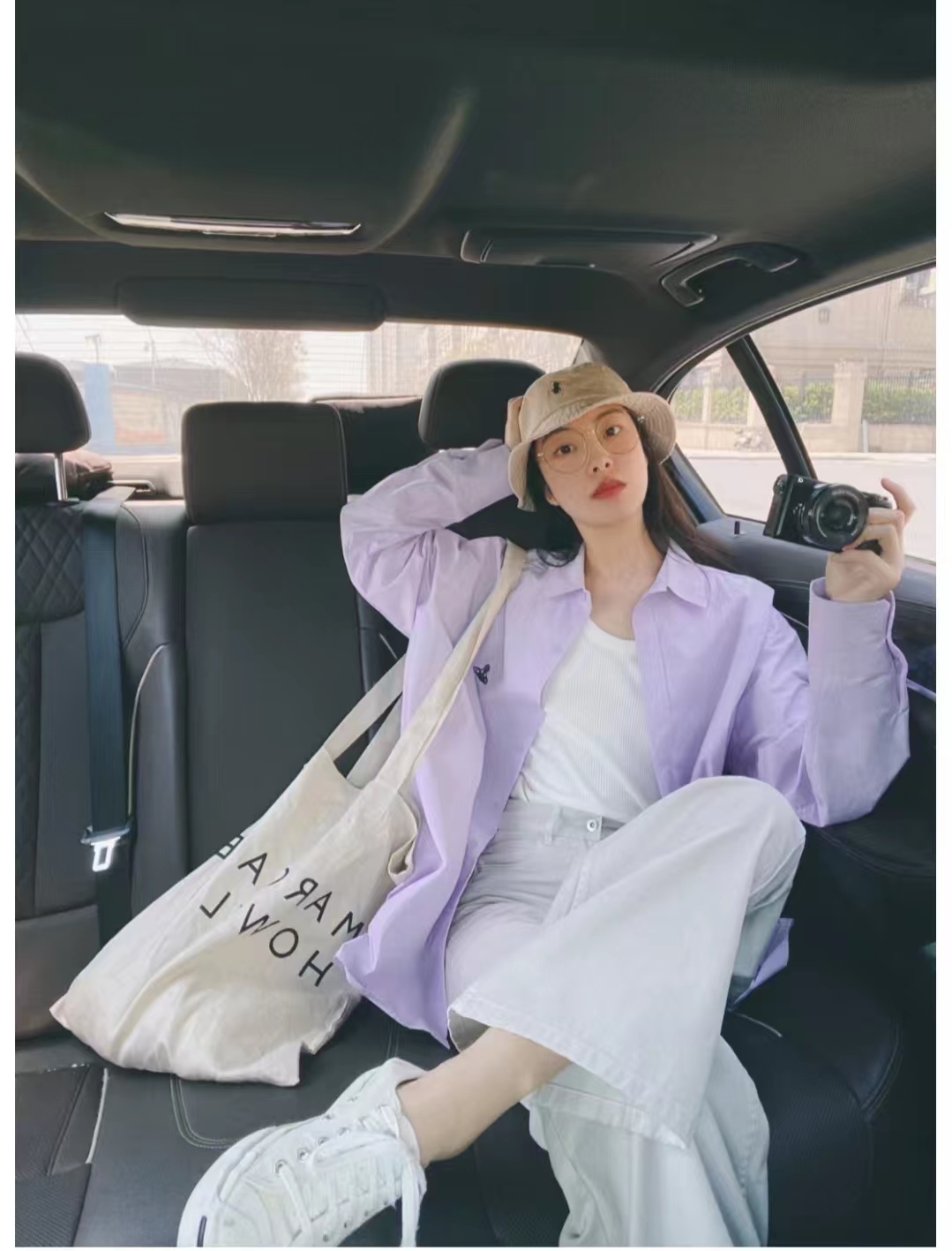 紫色衣服怎么搭配少女更有时尚感,紫色衣服搭配全过程