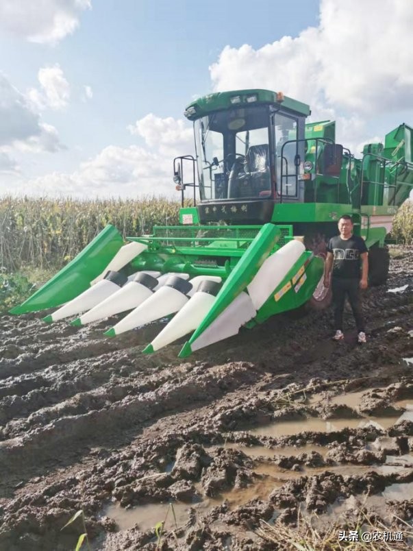宗申丰裕玉米收割机操作教学视频,宗申丰裕2023款六垄玉米收割机