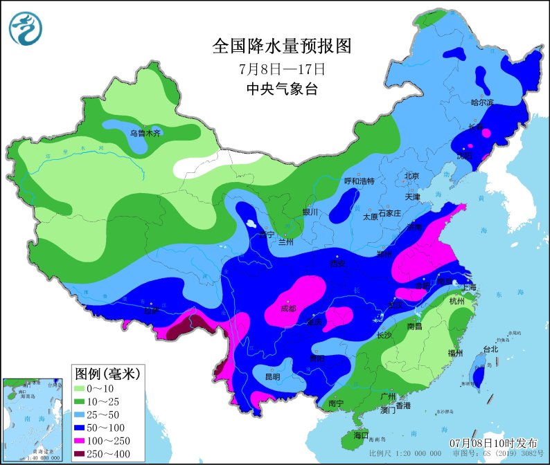 全国前10高温榜！没40度上不了，台风泰利要生成了？GFS：7月中旬