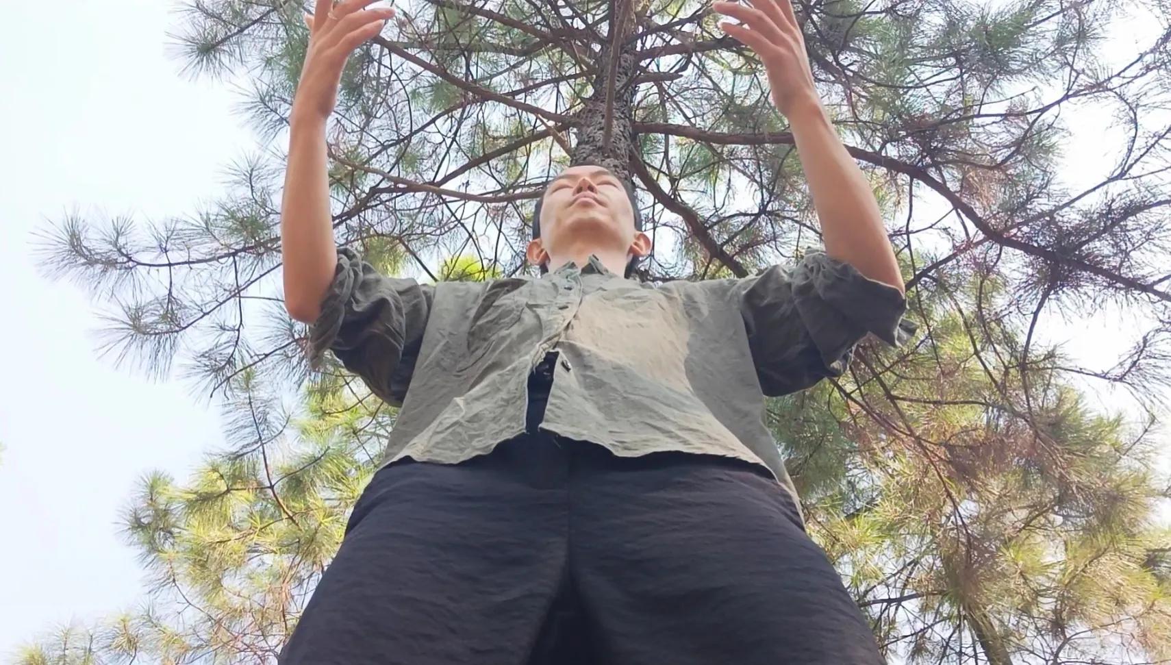 站桩功的正确练法松肩垂肘,站桩上顶的正确方法