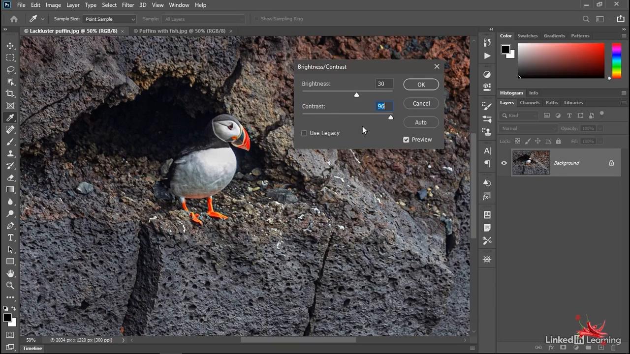 乐辣练习|亮度对比度调整技巧