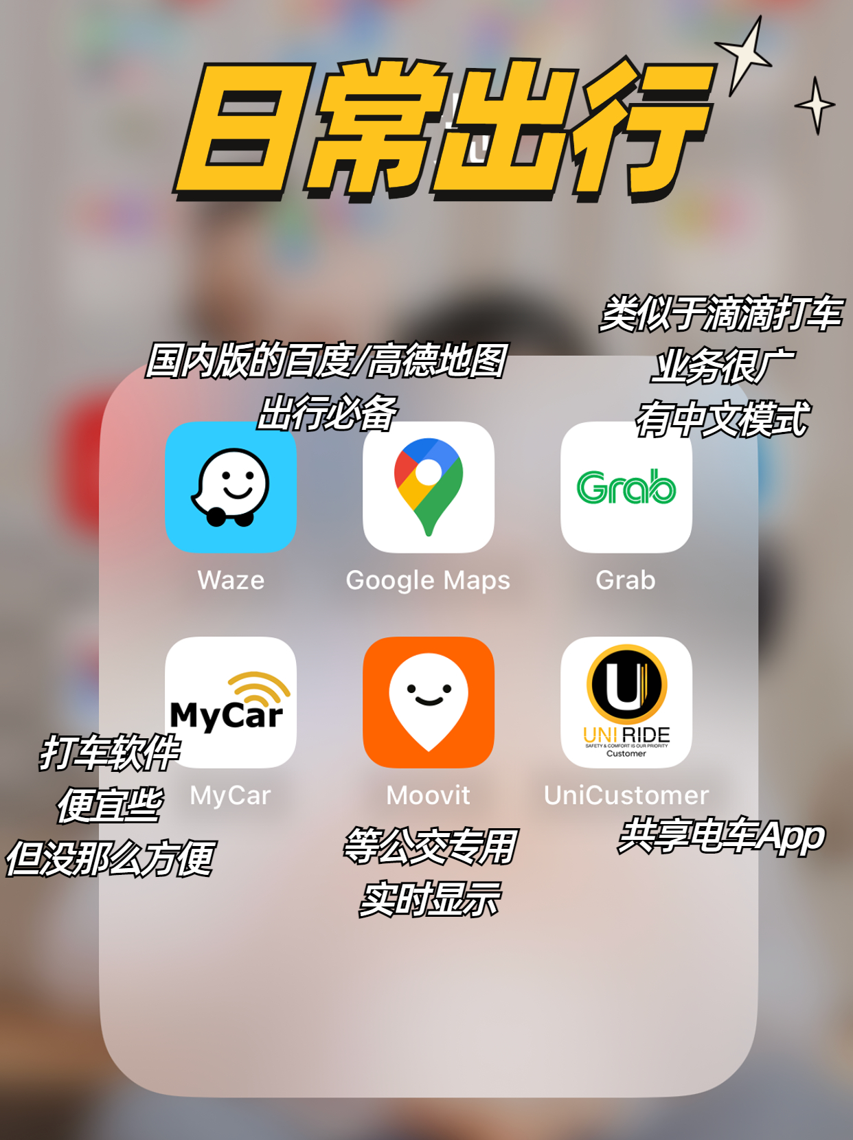 码住！马来西亚留学25个必备app！