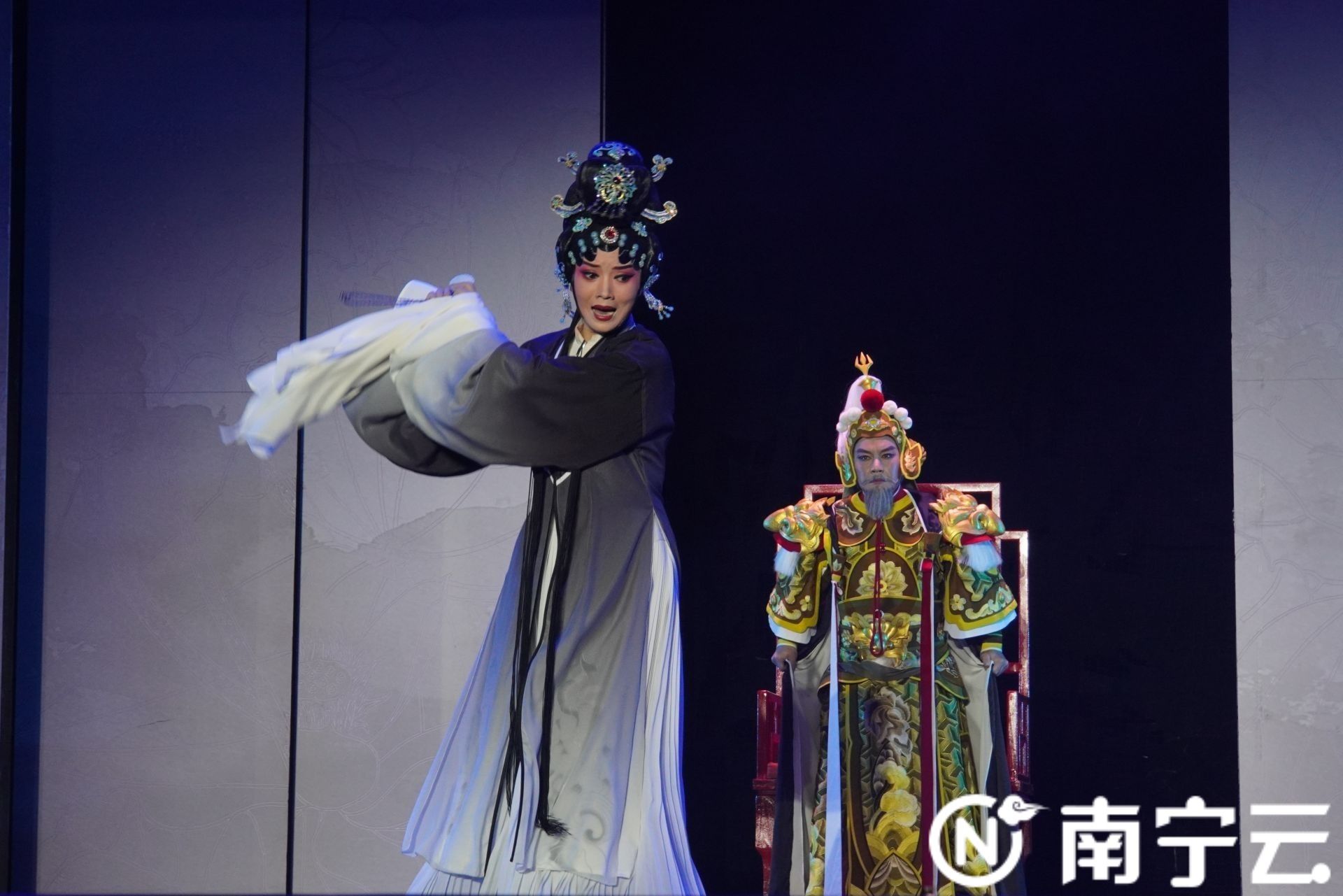 滇剧《滇海圆圆曲》亮相南宁演绎时代洪流中的“乱世佳人”