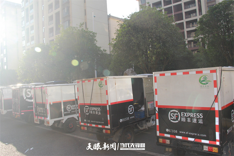 绿色快递包裹,绿色低碳快递