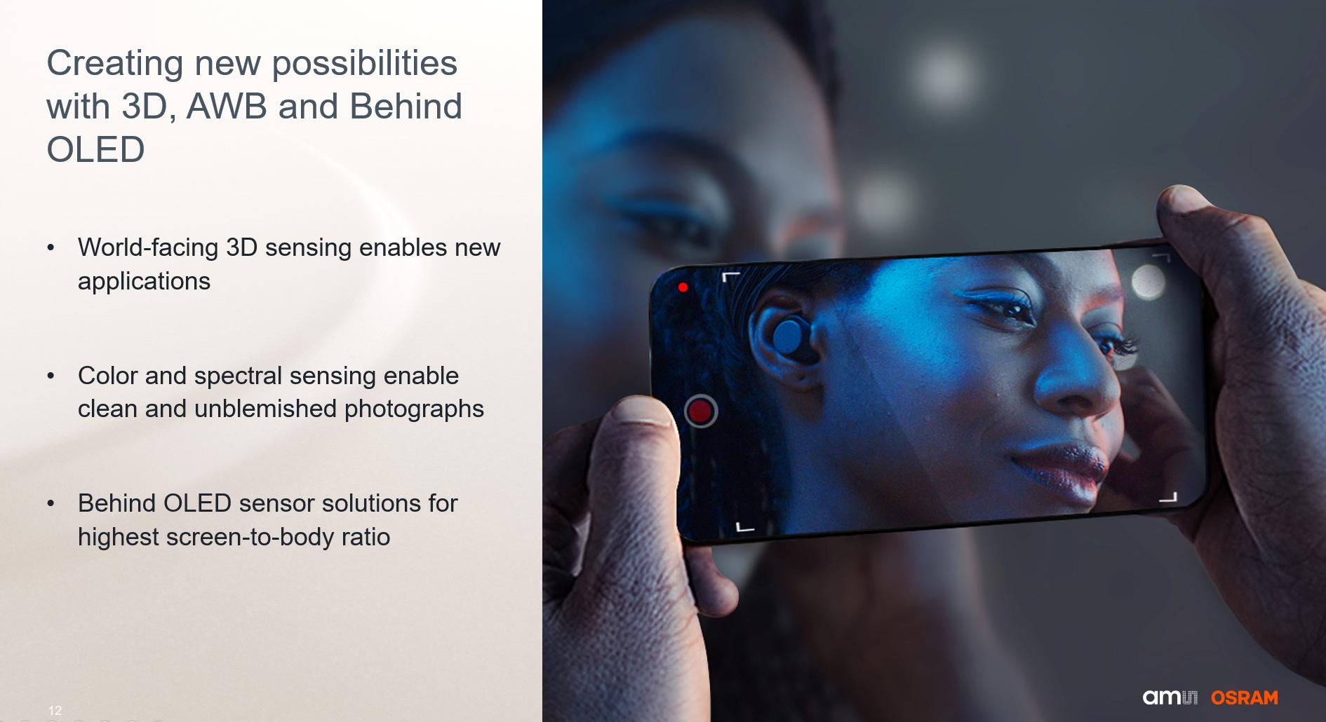 将颠覆行业!艾迈斯欧司朗公布光学解决方案新动态