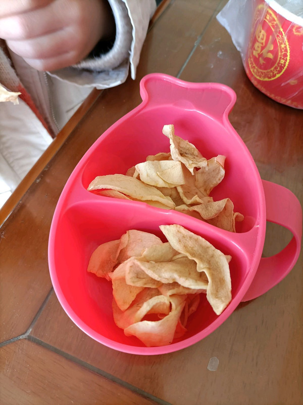 空气炸锅苹果干好吃吗,好吃到舔盘的美味分解