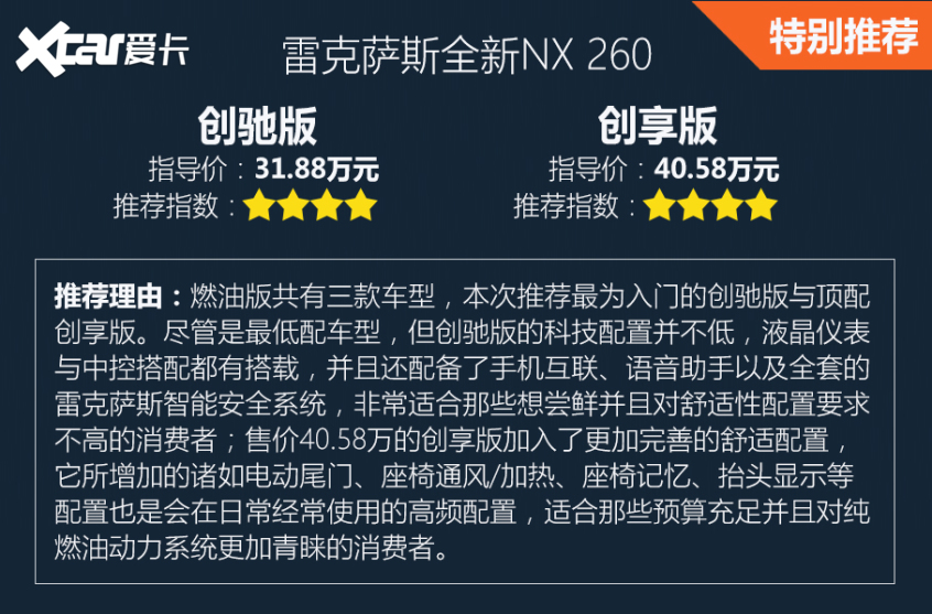 全新nx霸气来袭,2022款nx260落地价