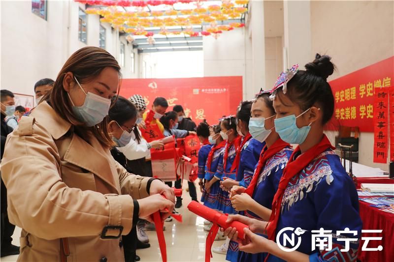 南宁市教育系统迎春艺术作品展,迎新书法作品展硬笔