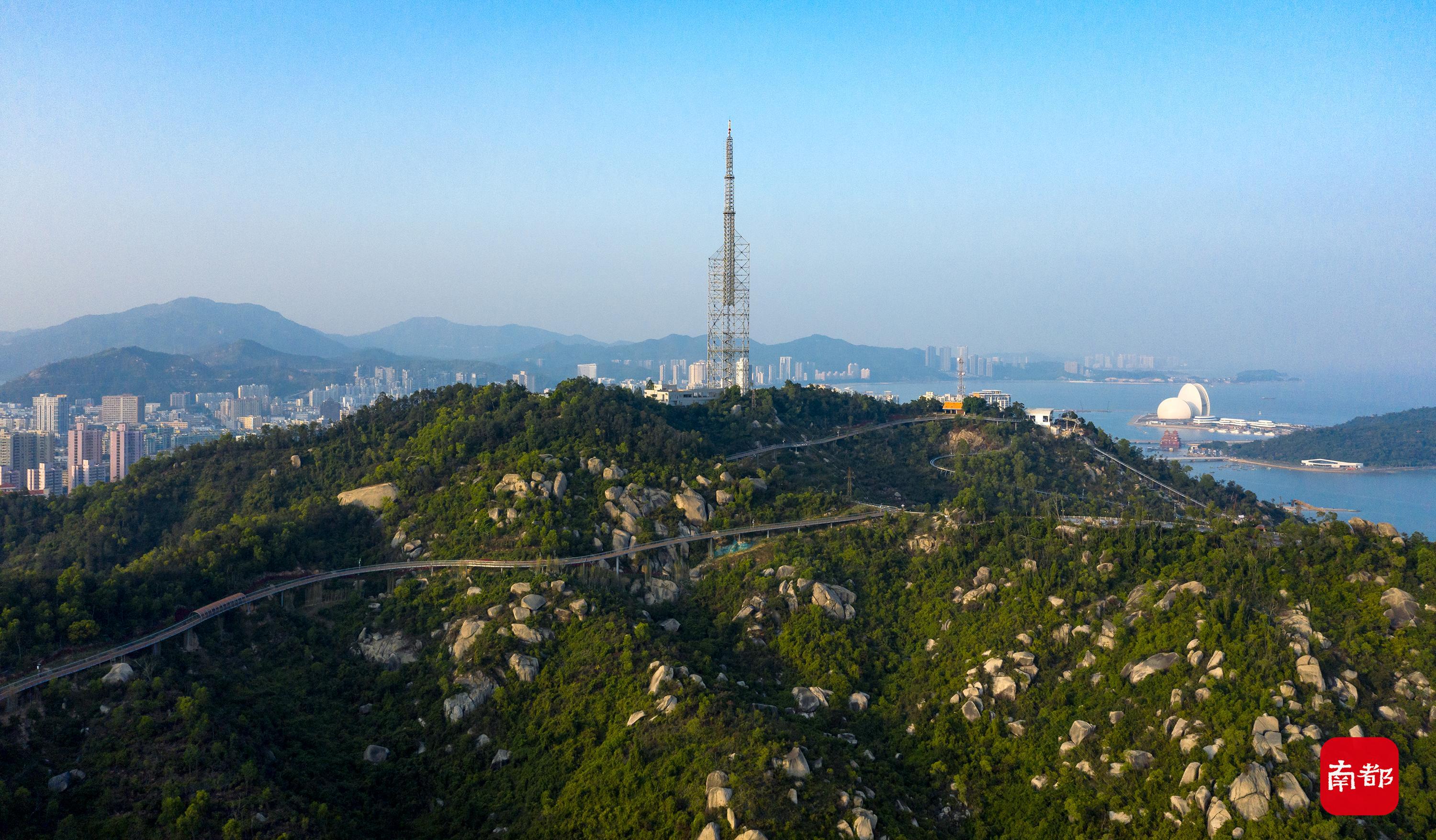 珠海景山道观风景,珠海景山道观海入口在哪里