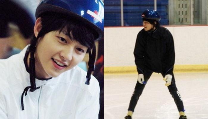 宋仲基以前是短道速滑选手,宋慧乔是花滑运动员吗