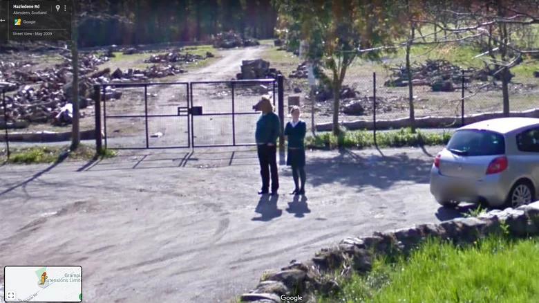 谷歌街景拍到的有趣街景,2014年的谷歌街景图