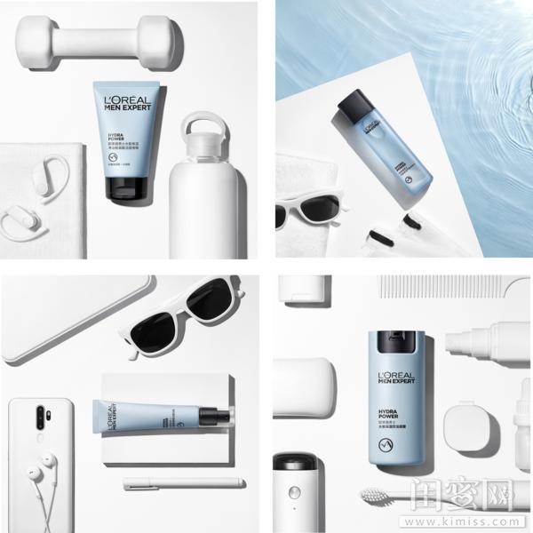 这个夏天和欧莱雅男士一起5秒「指建议使用时间」哑光放肆浪欧莱雅男士水能保湿控油系列清爽上市