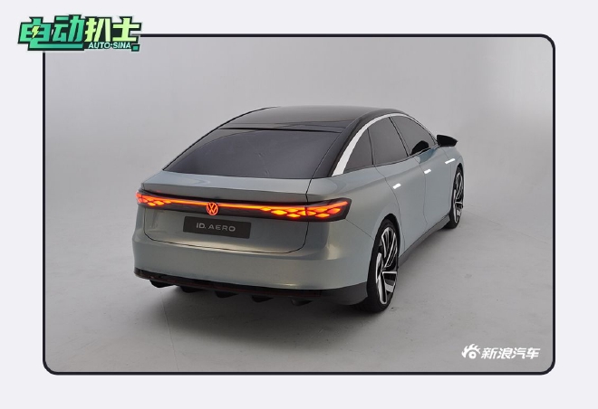 大众id系列概念车全自动驾驶纯电,大众id.aero概念车发布
