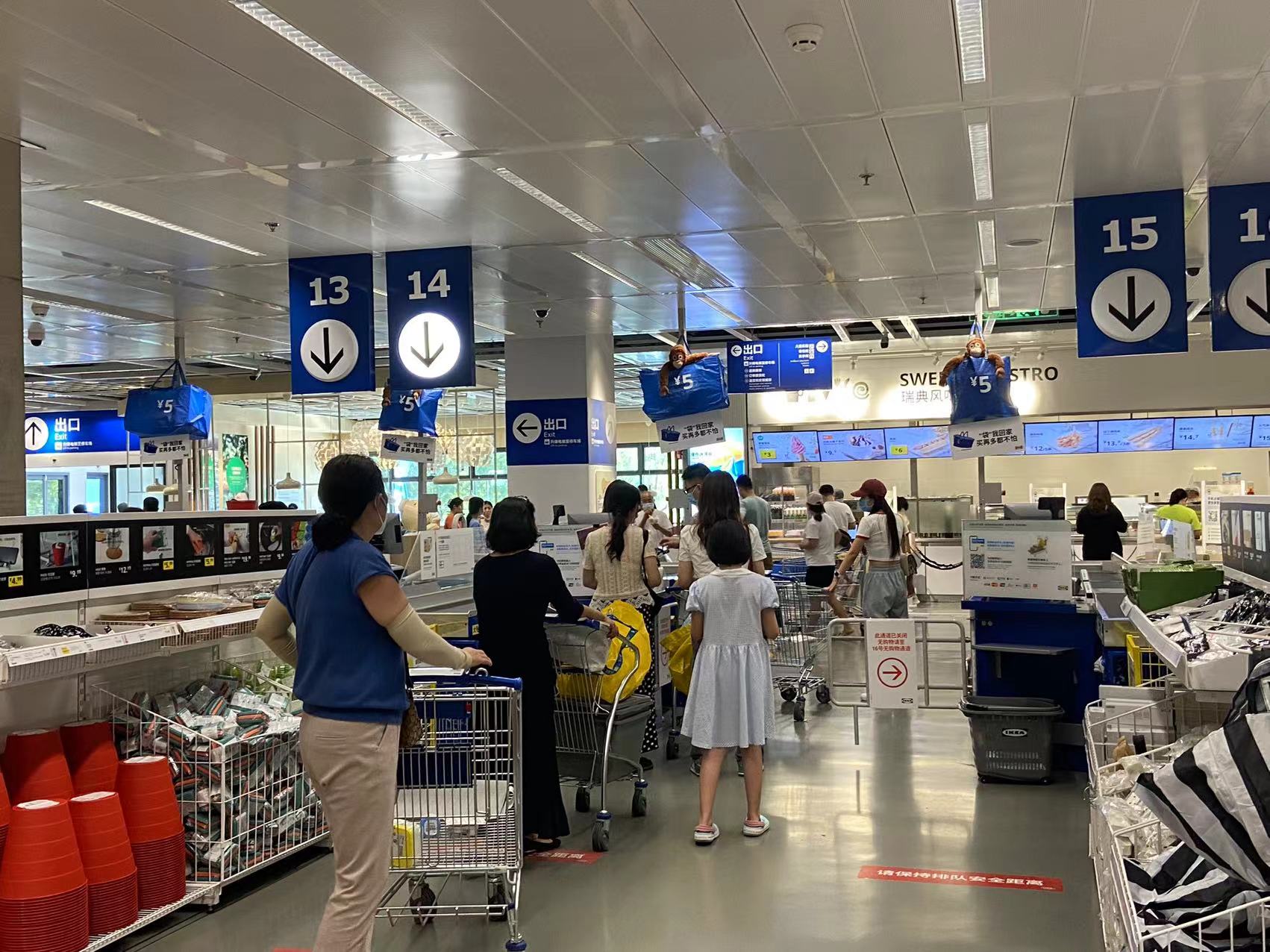 宜家今日客流量,郑州宜家最新现状