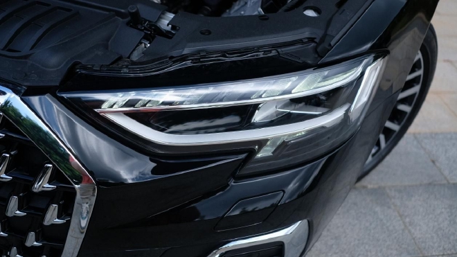 沉浸式体验奥迪a8l夜间试驾,奥迪a8l试驾弹射起步