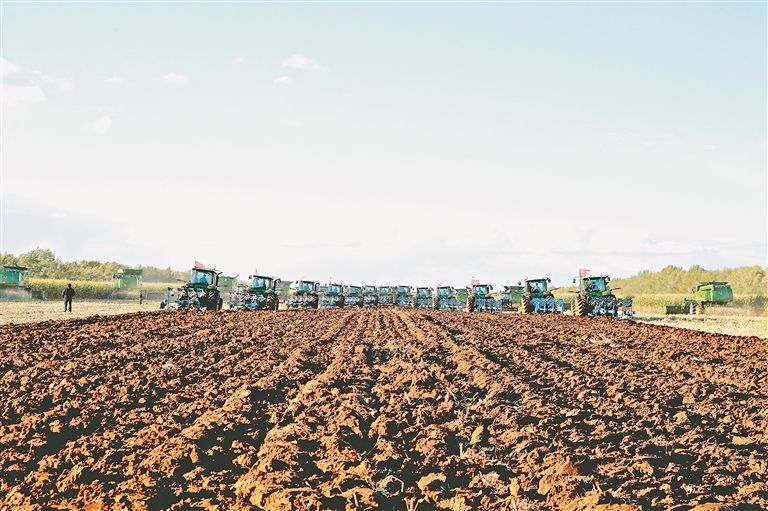 北大荒农业股份集成应用关键技术保护黑土地
