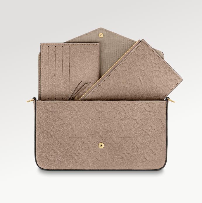 lvpochetteaccessories链条包,lvpochettefelicie链条包