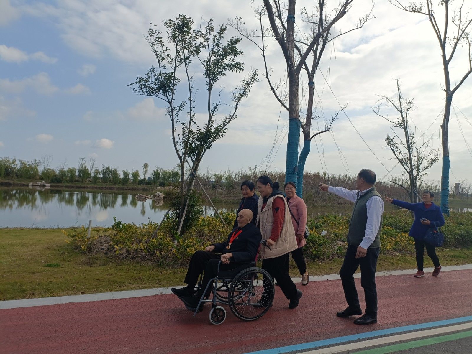 盐城射阳长荡百岁老人,射阳湖百岁老人