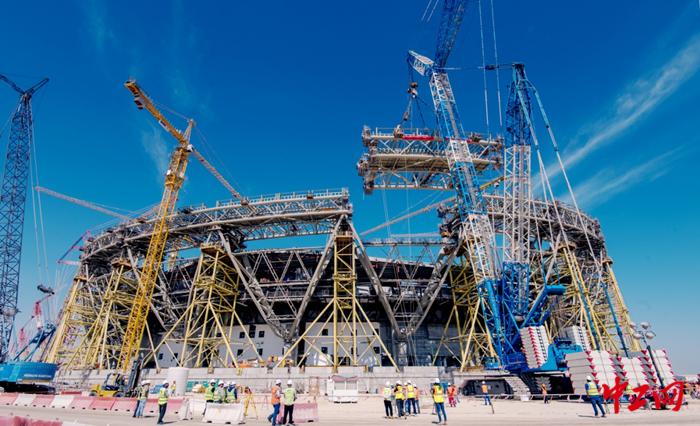 我在卡塔尔造金碗②拿下6项世界之最，建筑规模堪比“鸟巢”