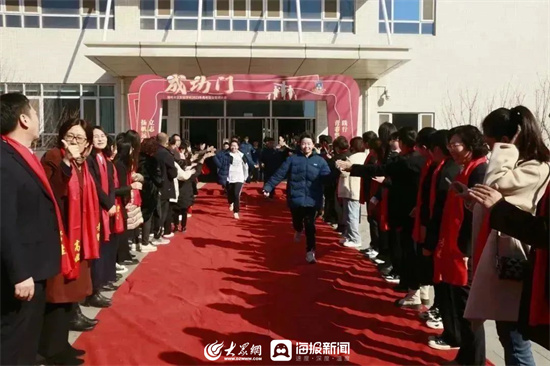 光正实验学校潍坊学校,光正实验学校百日誓师