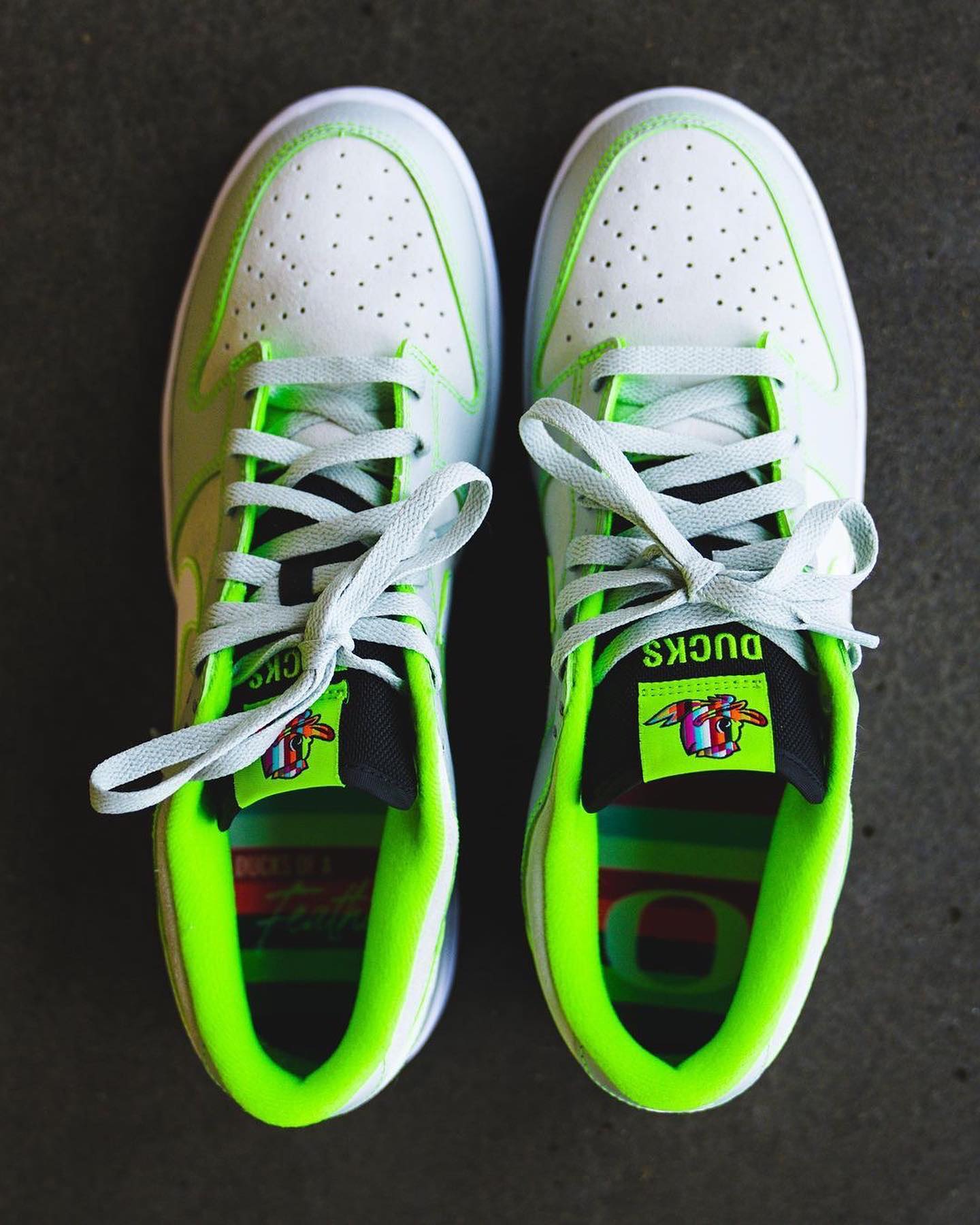 俄勒冈大学配色dunk,顶级颜值dunk