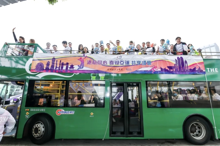 亚运气氛日渐浓,亚运开幕在即杭州街头氛围拉满