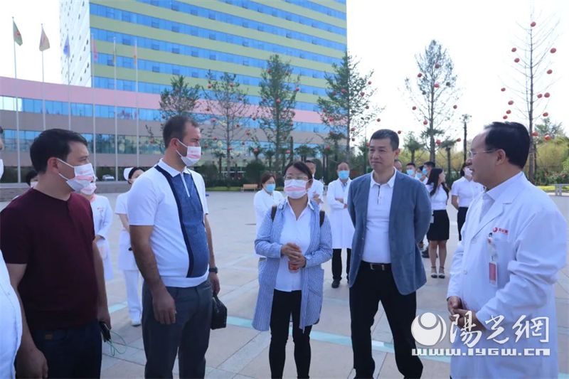 乌兹别克斯坦参观团参观礼泉,乌兹别克斯坦访问陕西科技大学