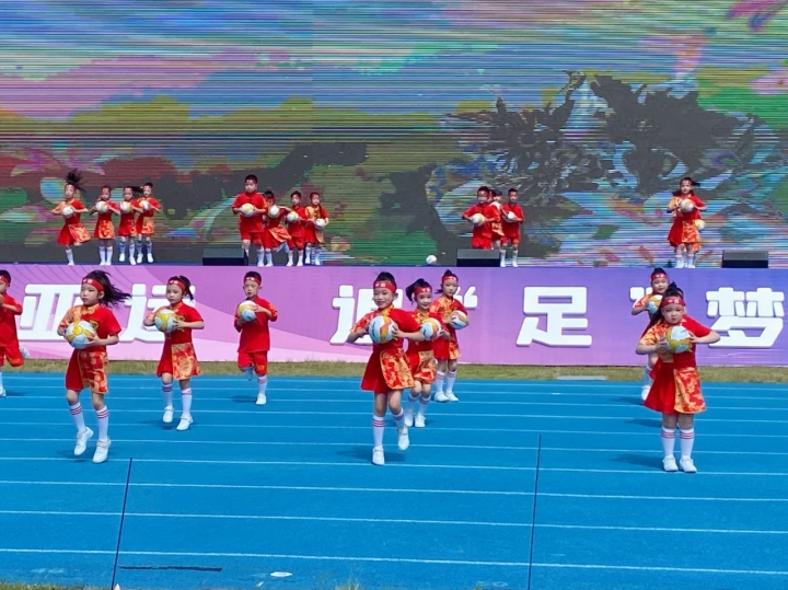 浙江省第一届青少年足球联赛台州,浙江省校园足球文化节开幕式