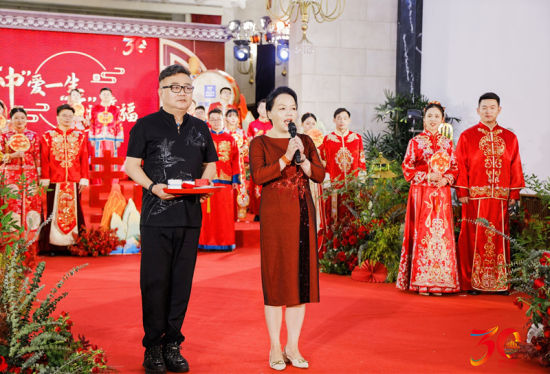 “建”证幸福！30位青年建设者集体婚礼共赴“中式浪漫”