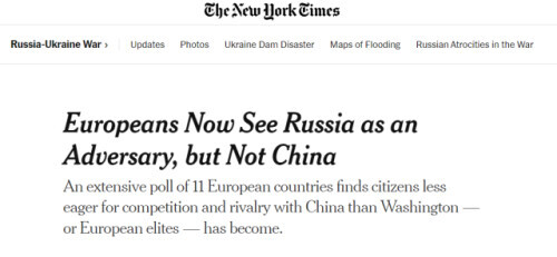 欧洲目前普遍对华态度,欧洲各国对华态度民调