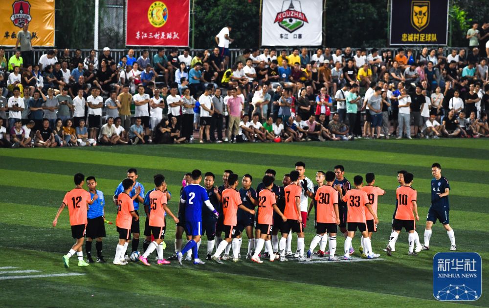新华全媒+|贵州“村超”，点燃夏日足球热情