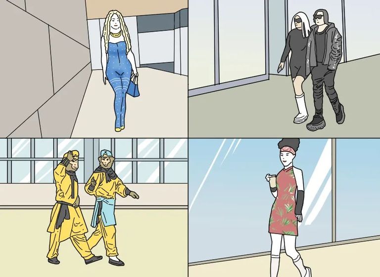 成都太古里街拍变脸,最近成都太古里街拍