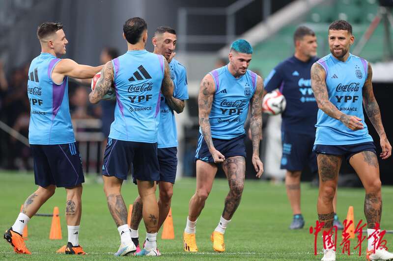 梅西亮相新工体,梅西新工体进球时现场