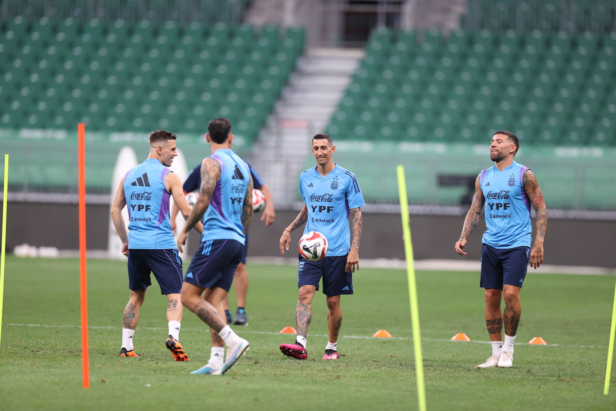 梅西北京比赛现场直播视频,直击北京新工体看梅西首秀