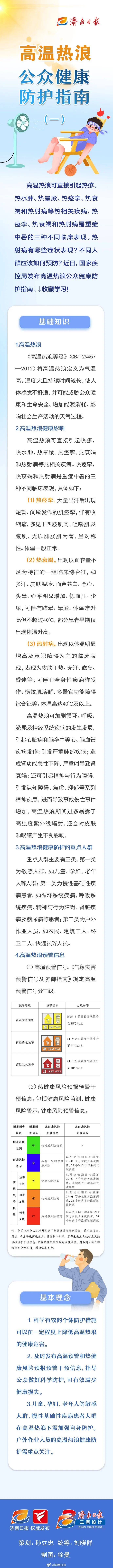 最高超42℃！济南发首个高温红警,济南今年首个高温红色预警