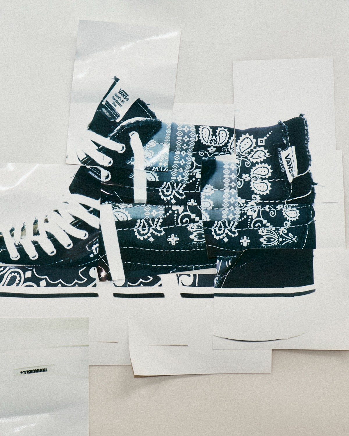 vans新款白腰果花,vans联名撕撕乐