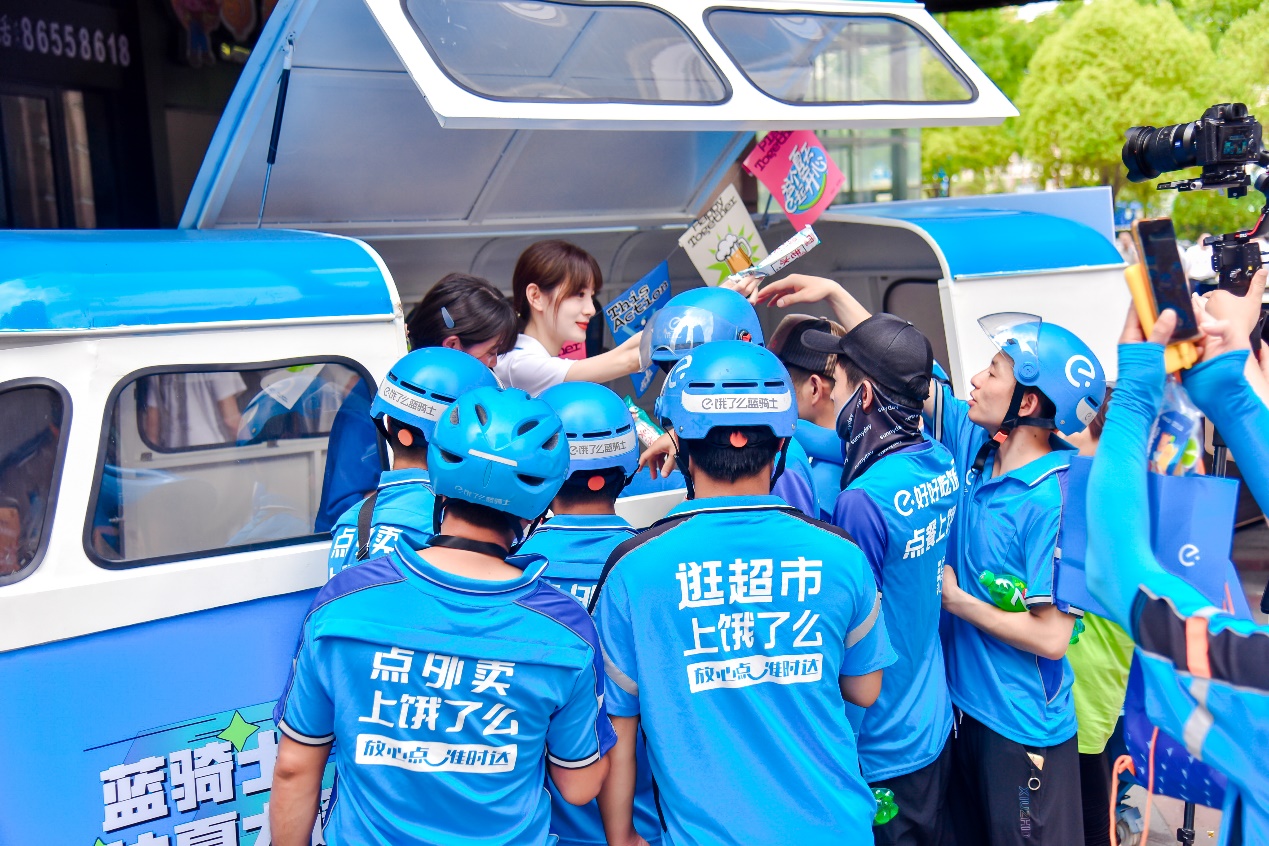 16家标准化蓝骑士驿站在武汉启用，饿了么打造首个城市样板