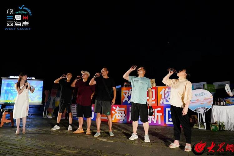 “啤酒节”推介创意快闪在西湖西海岸文旅的“杭州时刻”