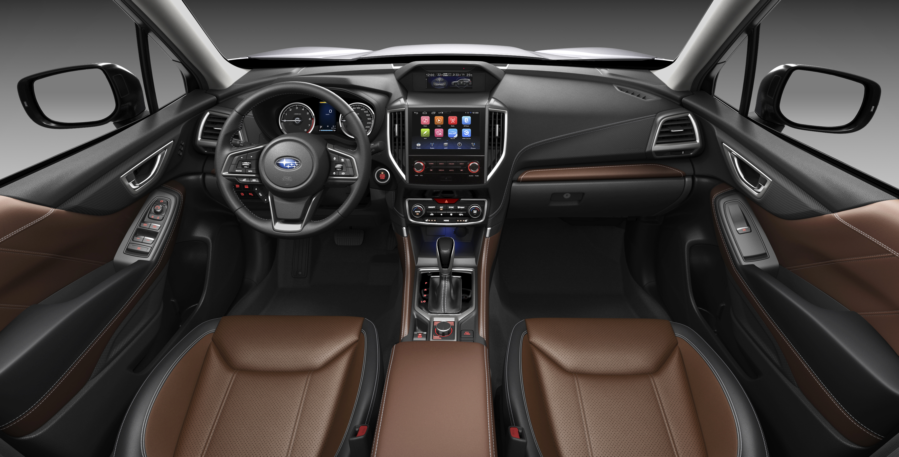 全新斯巴鲁森林人震撼来袭外形酷炫,2024款斯巴鲁森林人2.0L车型